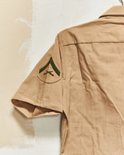 Load image into Gallery viewer, 1987 USMC Khaki Patched Uniform Shirt
