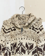 Load image into Gallery viewer, 1960s Patterned Curling Sweater
