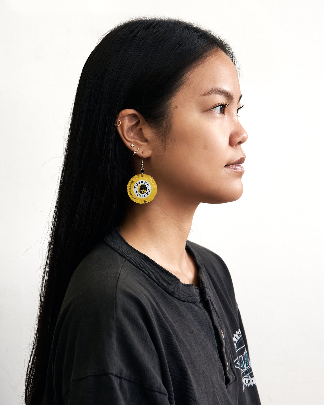 Tusker Up-Cycled Earrings
