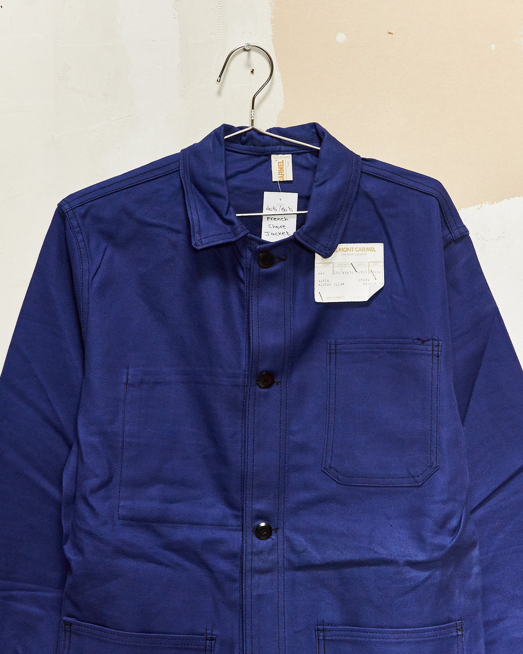 Le Mont Carmel 1950s Deadstock French Chore Jacket - 40
