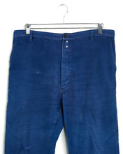 Load image into Gallery viewer, 1950s French Moleskin Trouser 34x27
