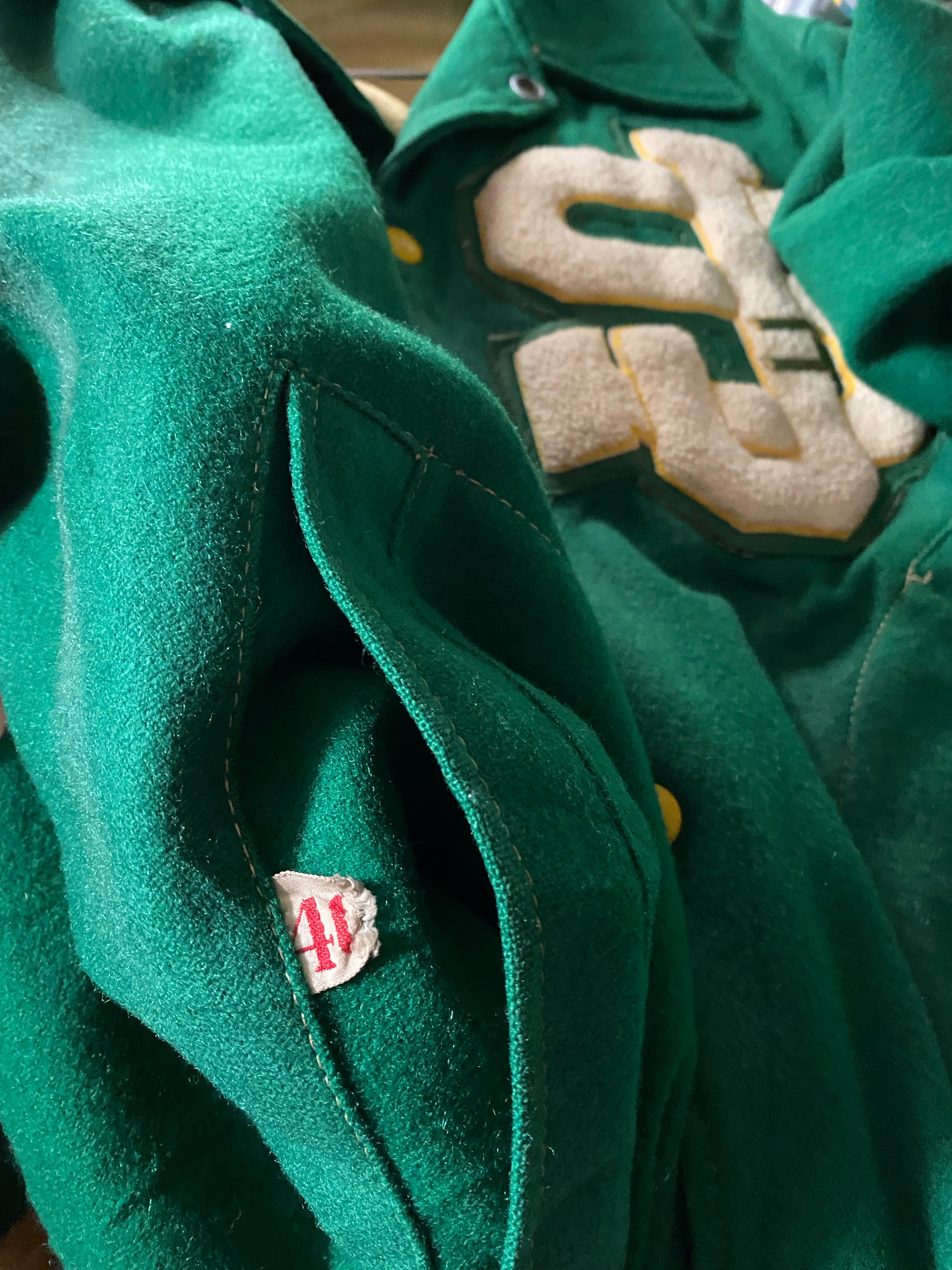 1940s/50s Satin Lined Letterman Jacket