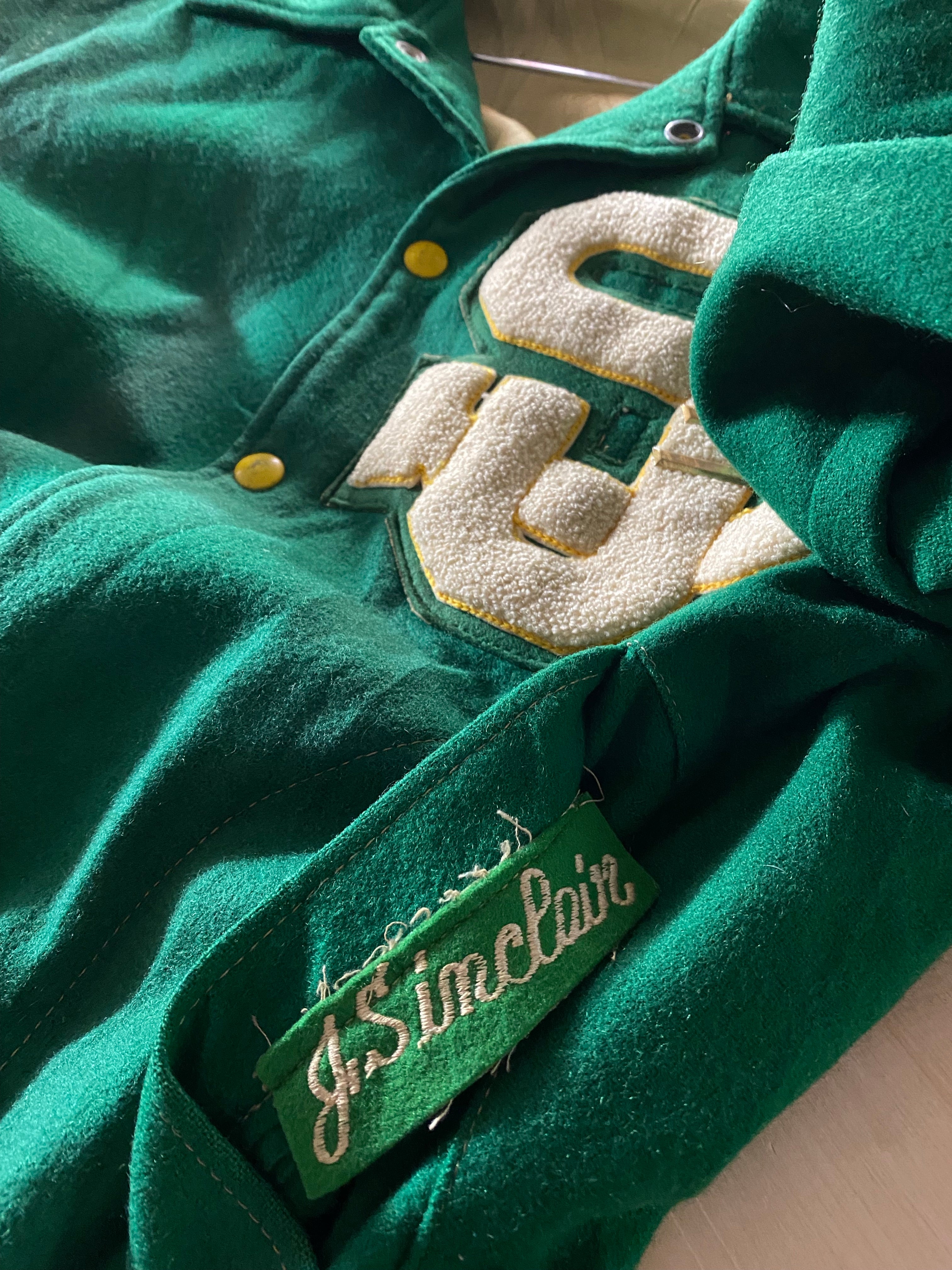 1940s/50s Satin Lined Letterman Jacket
