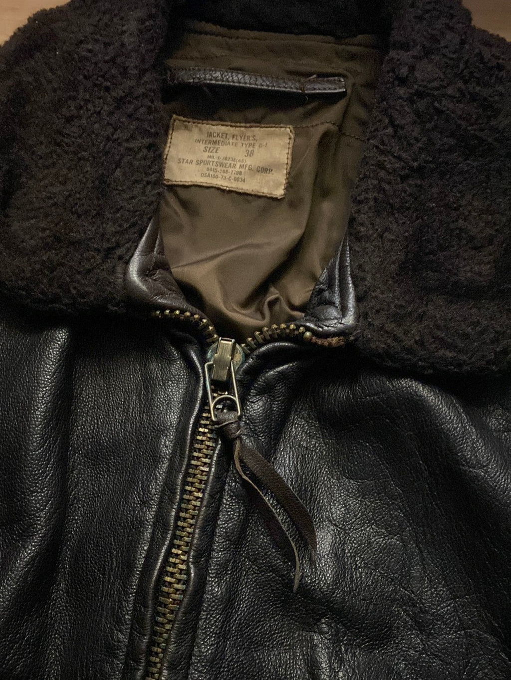 1973 USN G-1 Flight Jacket