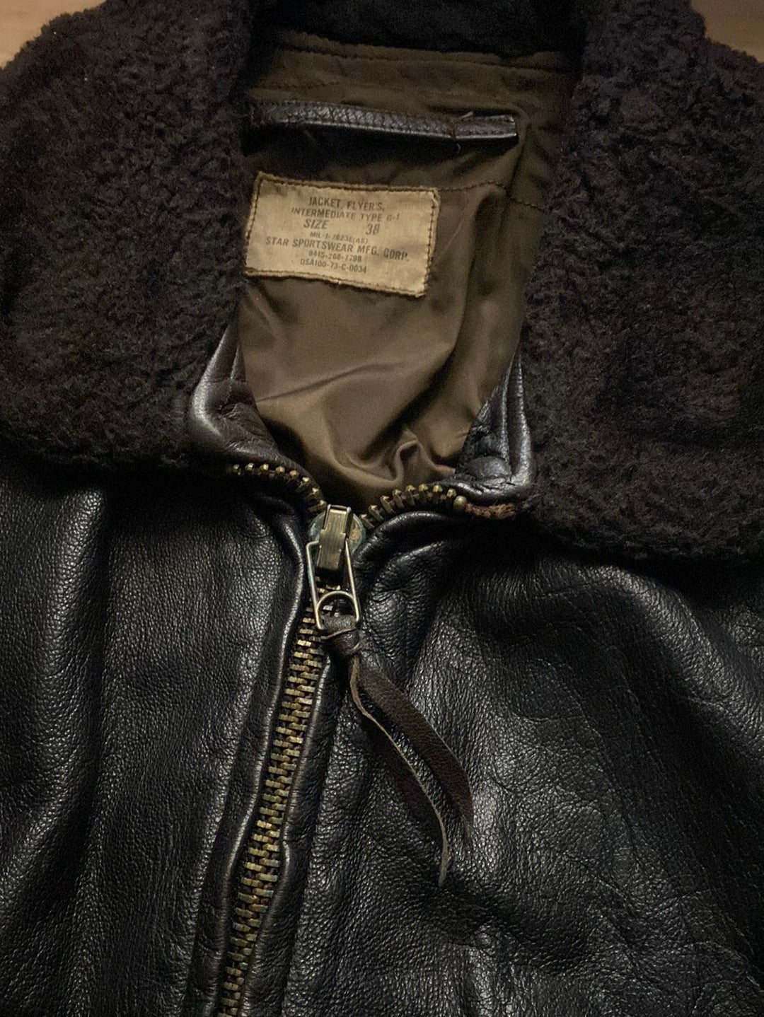1973 USN G-1 Flight Jacket