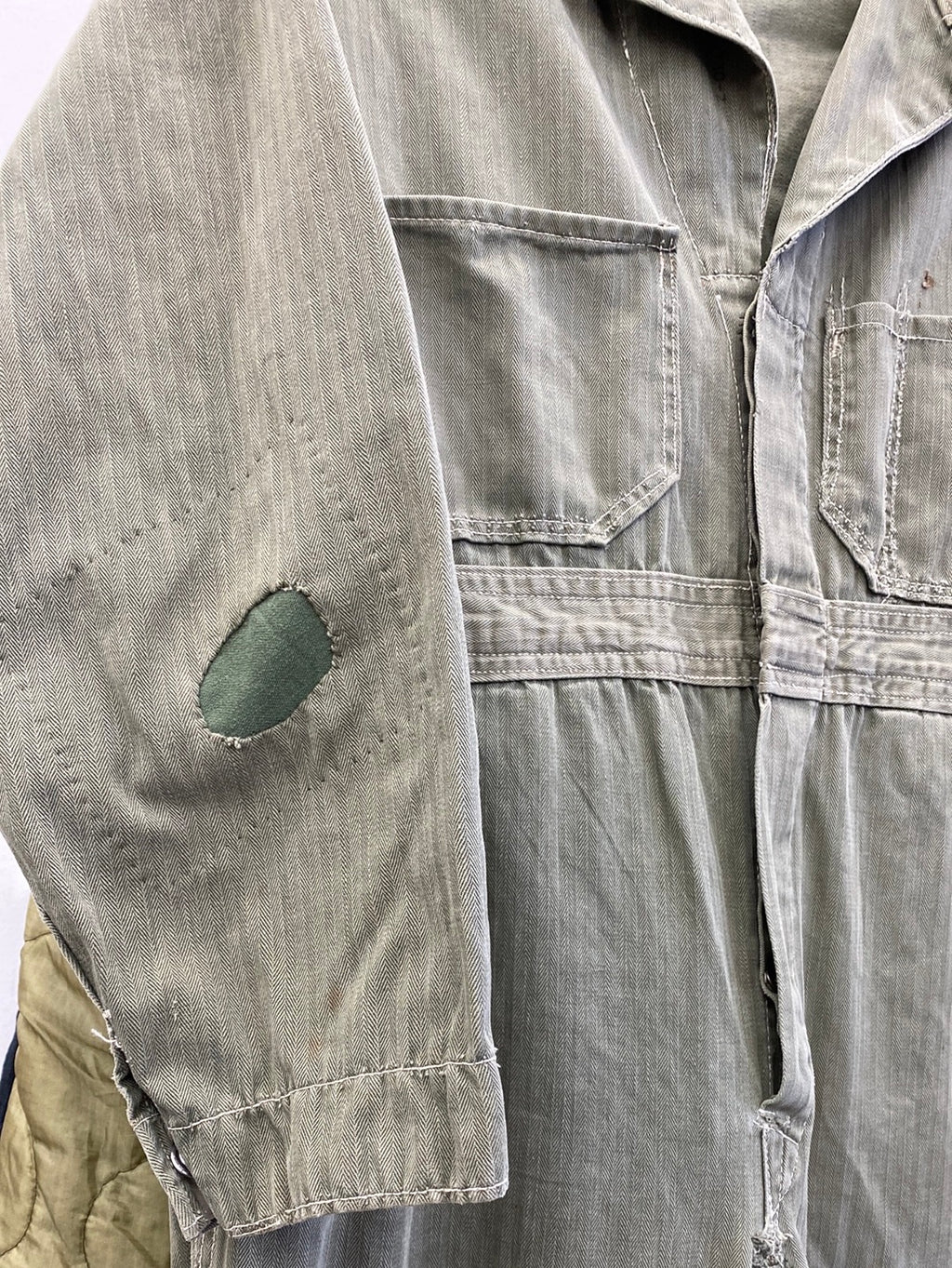 1940s US Army Mechanic's HBT Coveralls