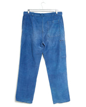 Load image into Gallery viewer, 1950s French Moleskin Trouser 34x29
