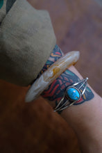Load image into Gallery viewer, Milky Amber Bangle
